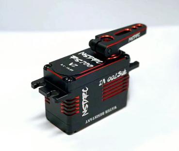 RS700 V2 Special Edition Red Servo & Horn